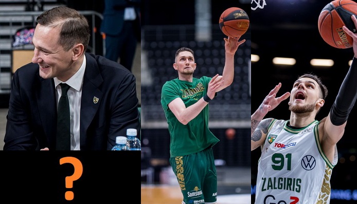 L. Birutis ir D. Sirvydis negali būti ramūs dėl savo ateities „Žalgiryje“